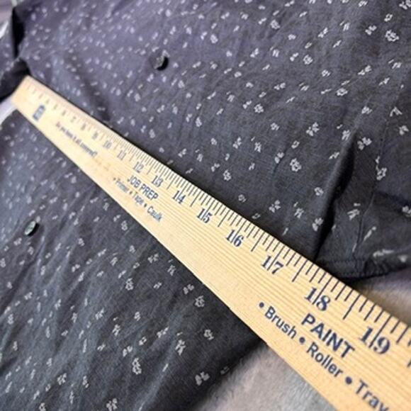 Express 1MX Extra Slim Button Up Mens Small Stretch Cotton Date Night Elevated - Picture 4 of 6